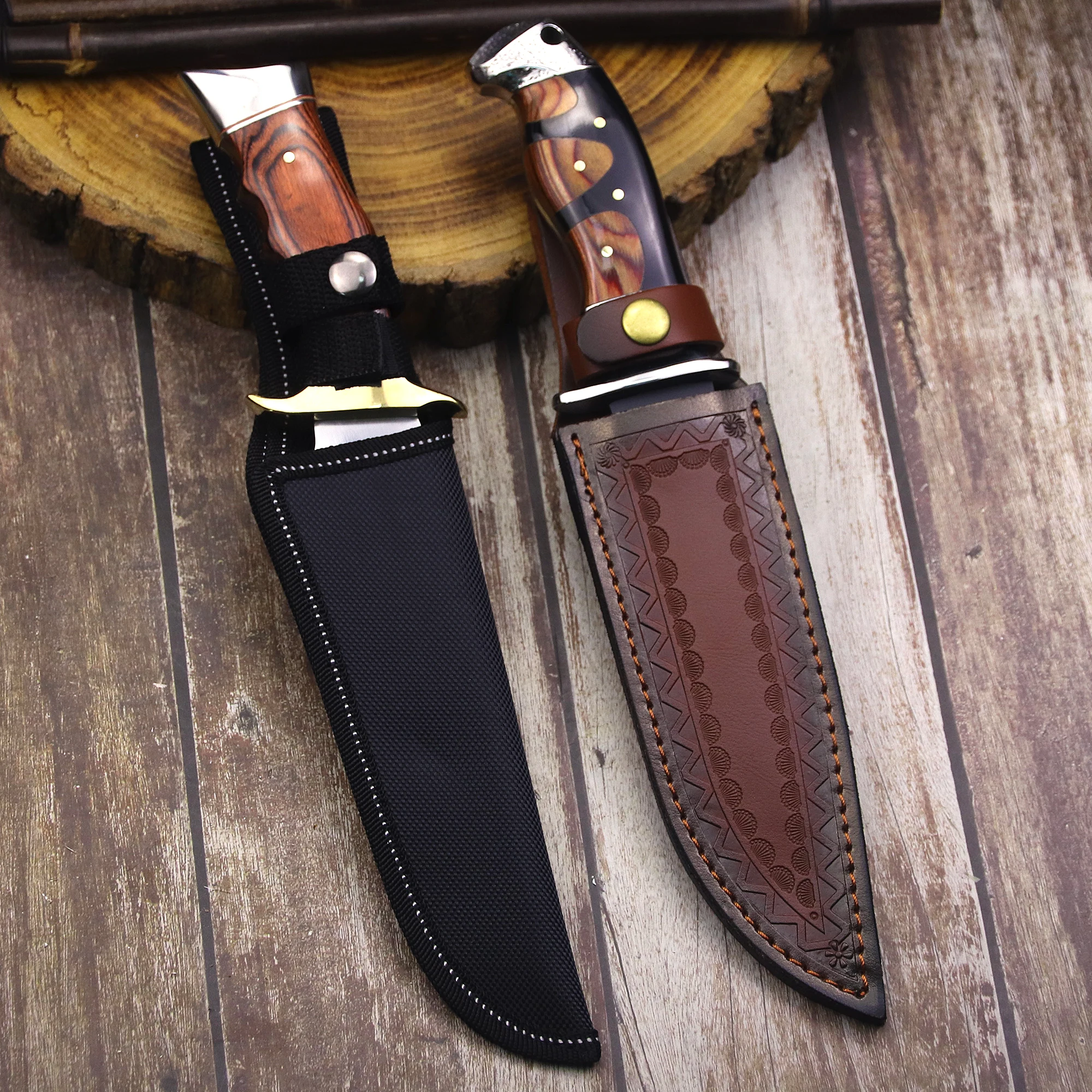 Knife sheath sheath Outdoor knife sheath protective knife camping knife survival knife sheath blade protective sleeve 5