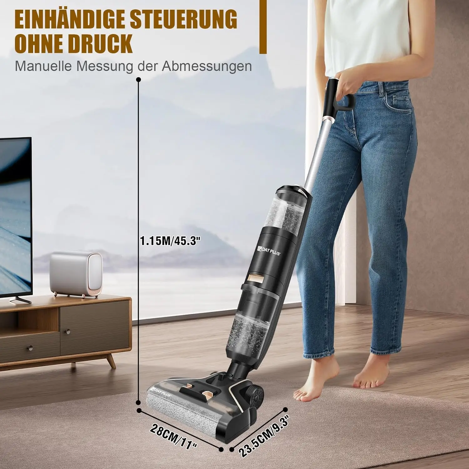 DayPlus  Wet and Dry Vacuum Cleaner | Cordless Hard Floor Cleaner | Vacuums, Washes & Dries | Cleans Hard Floors & Area Rugs 6