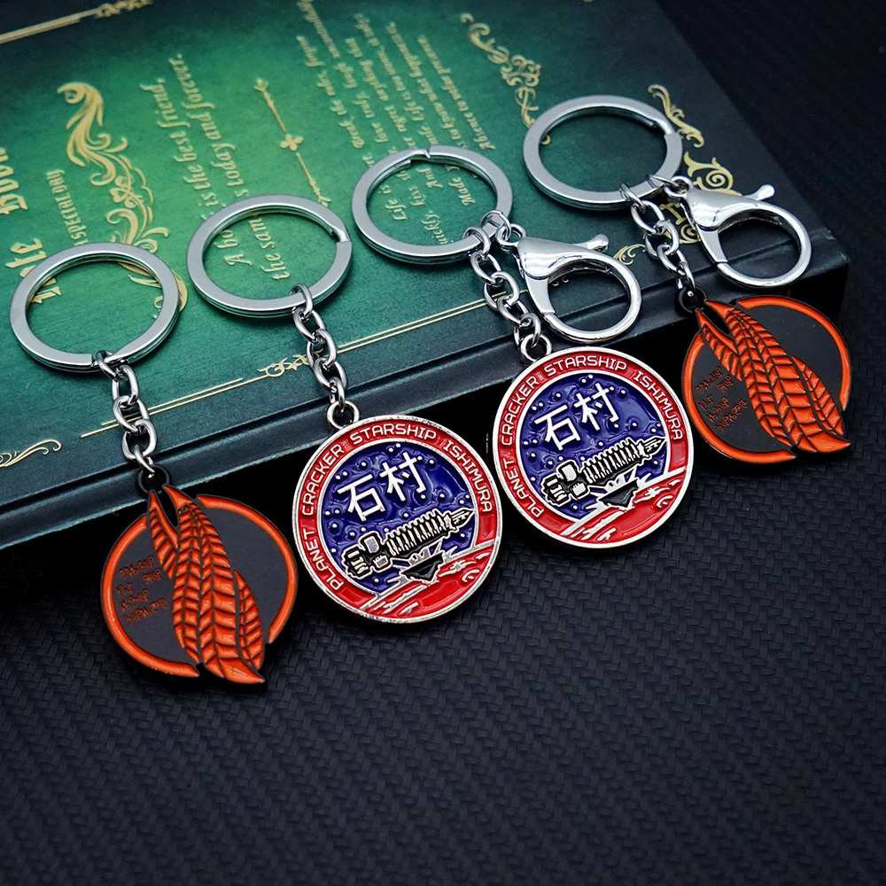 

Dead Space :Remake Keychain Key Chain Keyring Ishimura Obelisk Keychains for Men Game Accessories Car Key Ring Pendant llaveros