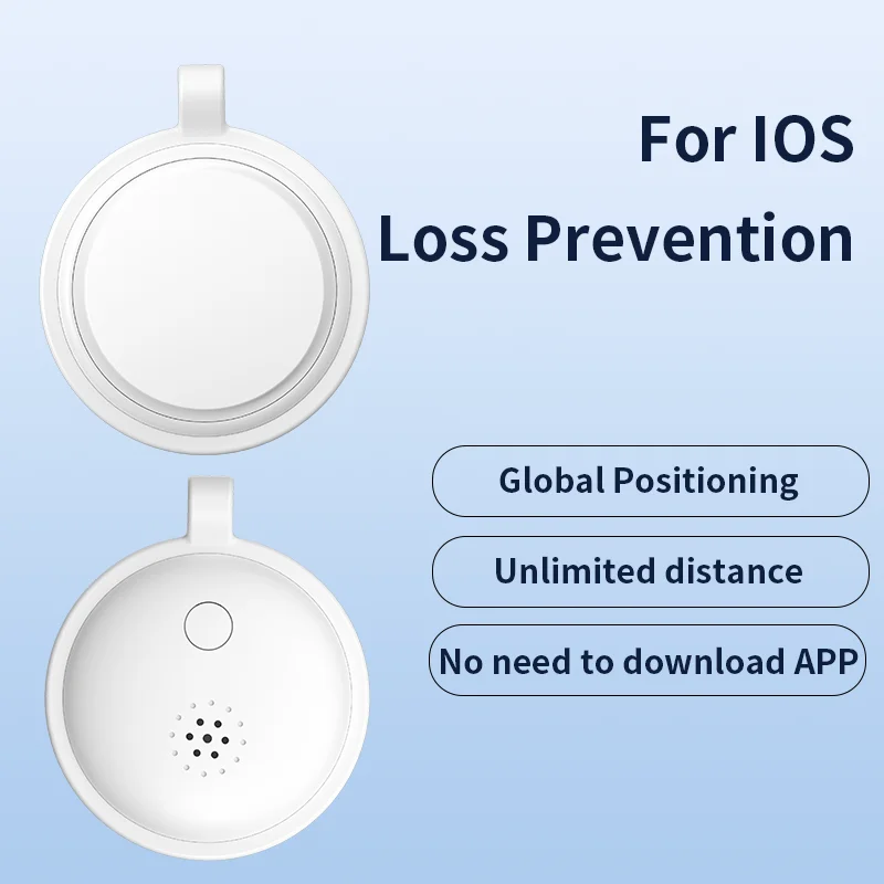 Global GPS Tag for Children Elder Bluetooth AirTag Pet Key bike Tracker work with Apple IOS System Find My APP Smart Tag