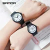 SANDA 9072   Students Watches New Design Soft TPU Strap Water Resistant Quartz Movement Outdoor Sports Analog Wrist Watch 3
