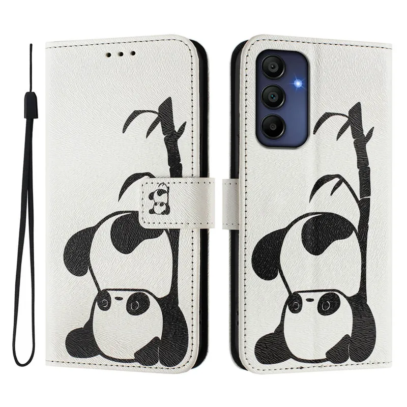 Luxury Flip Leather Wallet Case with Floral Design