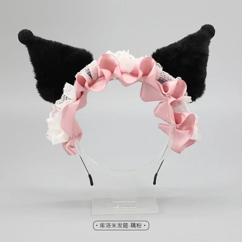 Kuromi My Melody Cinnamoroll Cute Lolita Plushie Haaraccessoires Halloween Serie Kinder Puppe Mädchen Geschenk 17 Kuromi My Melody Cinnamoroll Cute Lolita Plushie Haaraccessoires Halloween Serie Kinder Puppe Mädchen Geschenk 4