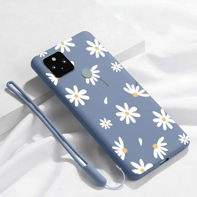 Sunflower White Silicone Bracelet Phone Case