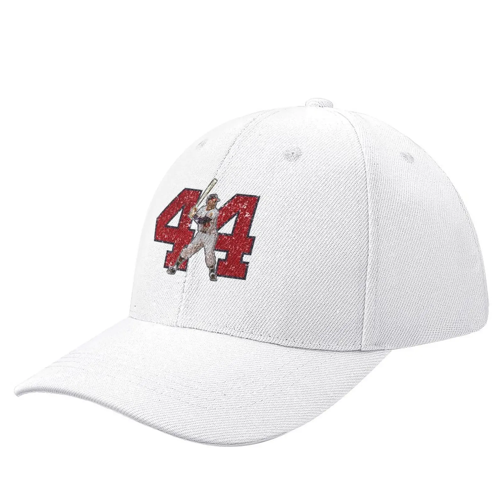 

44 - Hammerin Hank (vintage) Baseball Cap fashionable Sunscreen Snap Back Hat Women's Golf Clothing Men's