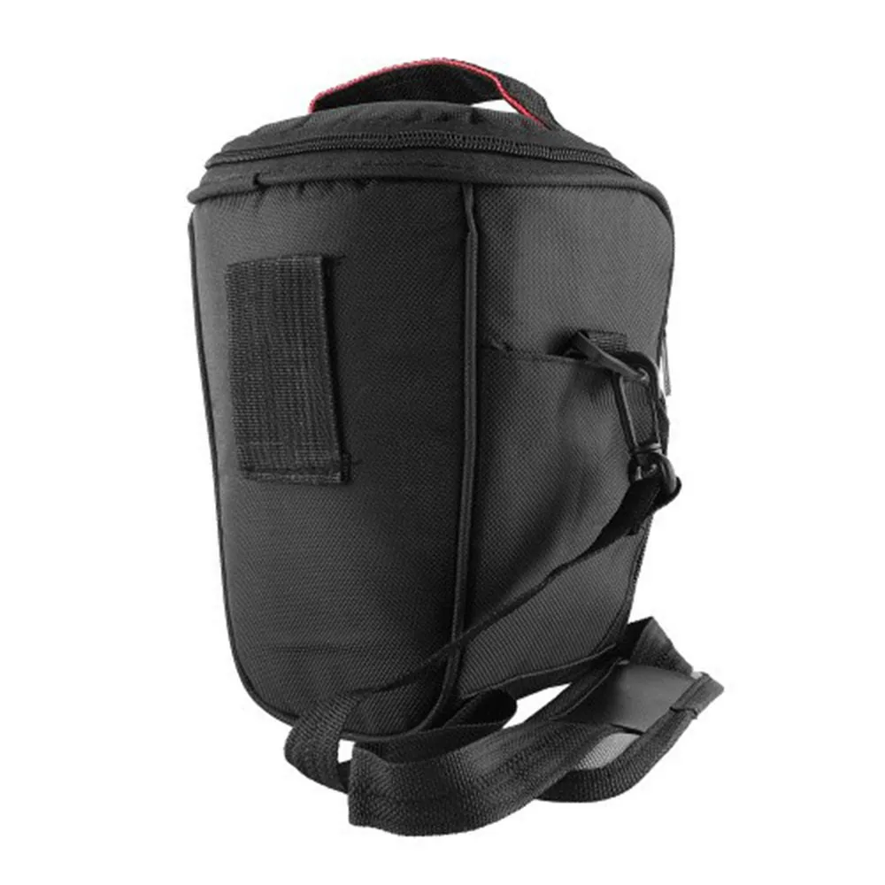 Borsa per fotocamera custodia a tracolla a triangolo per Nikon Z6 Z7 D3500 D5600 D5500 D7500 Canon EOS R8 R7 R6 R 4000D 2000D 1300D 800D 850D - immagine 2