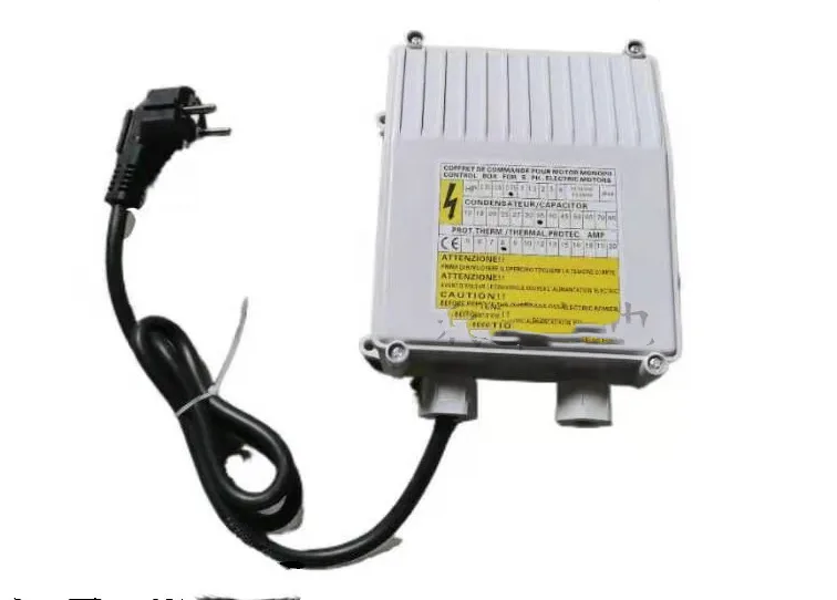 

Распределительная коробка из нержавеющей стали, насос для глубоких скважин, внешняя фотография, однофазный 0,37-2.2 кВт, Фотоэлементы управления