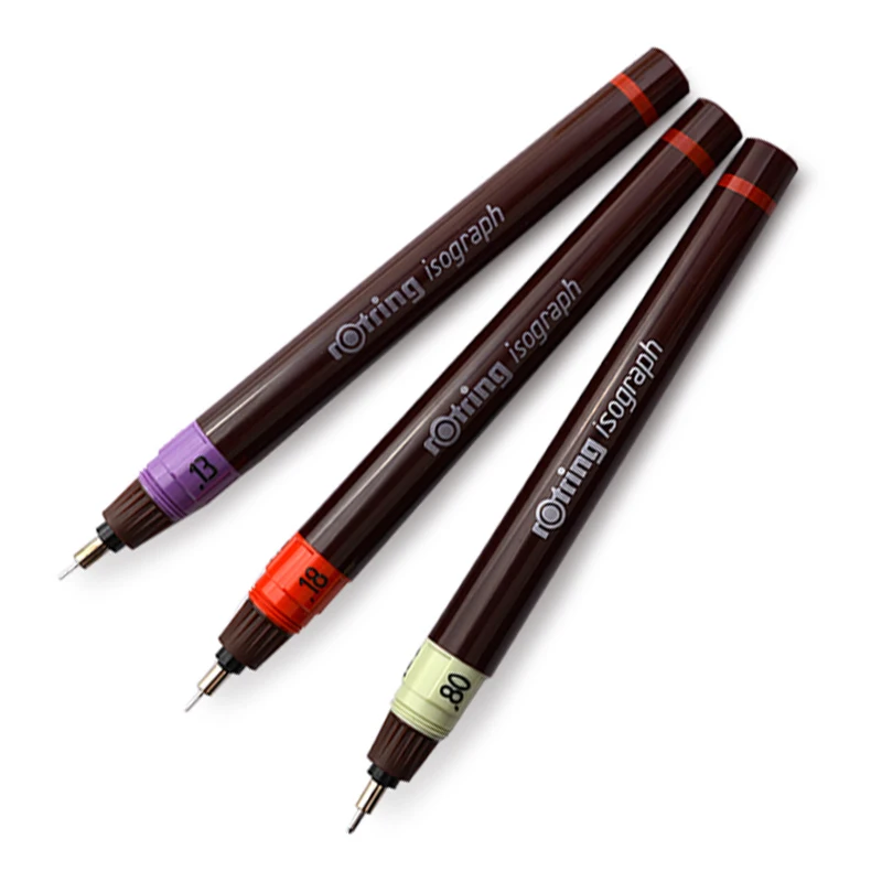 1pc rOtring Isograph Needle Pen 0.1-0.8mm Repeated