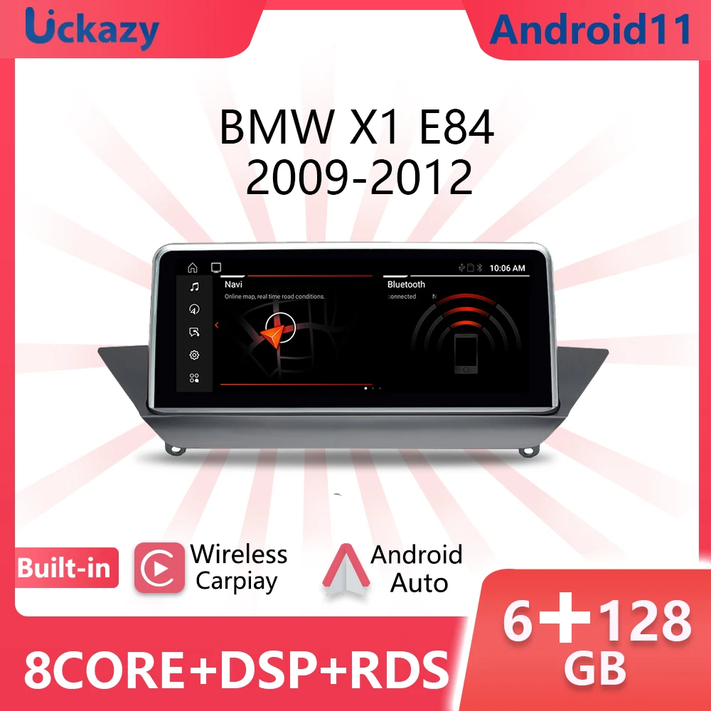 Radio con GPS para coche, reproductor Multimedia con Android 11, pantalla IPS, DSP, 8 núcleos