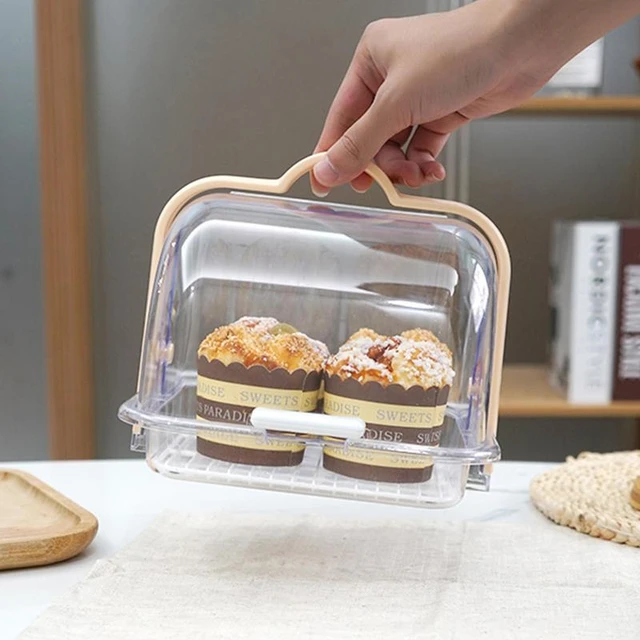 Transparent Bread Boxes Cake Boxes Multi Storage Box Storage