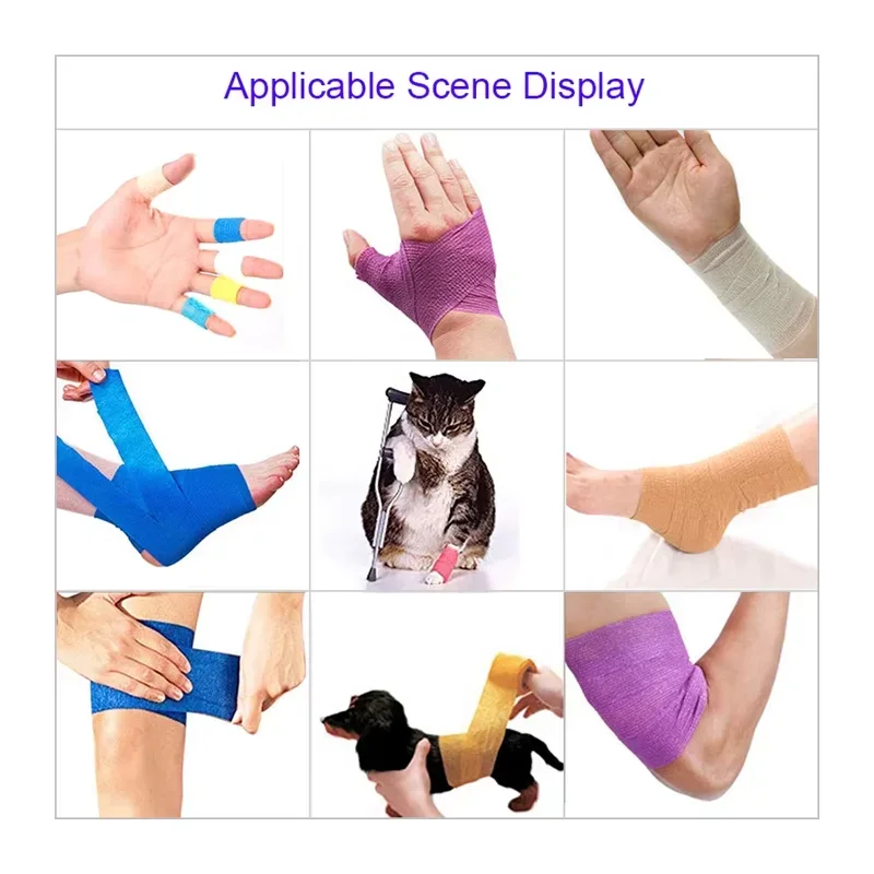Professional sports tape for athletes training bandage Boxing wrist tape Football Basketball Protective equipment accessories