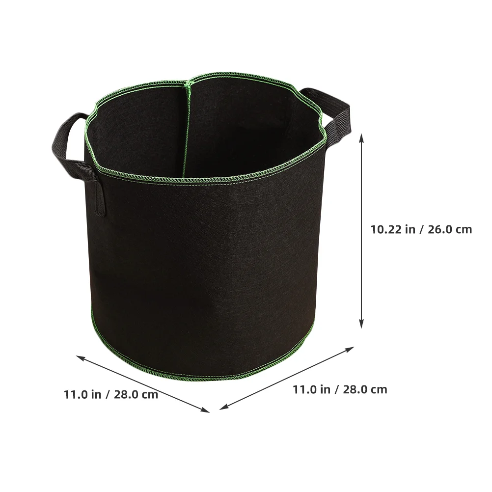 6Pcs 4 Gallon Potato Grow Bag Fabric Pots Handle Garden Planting Bags Vegetables Planter Garden Grow Bags Fabric Pot