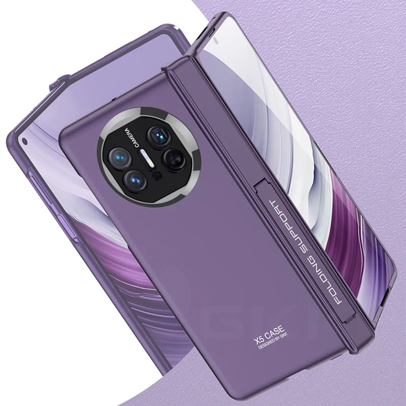 Original Case for Huawei Mate X5 X3 Magnetic Hinge Holder With Screen Glass Came