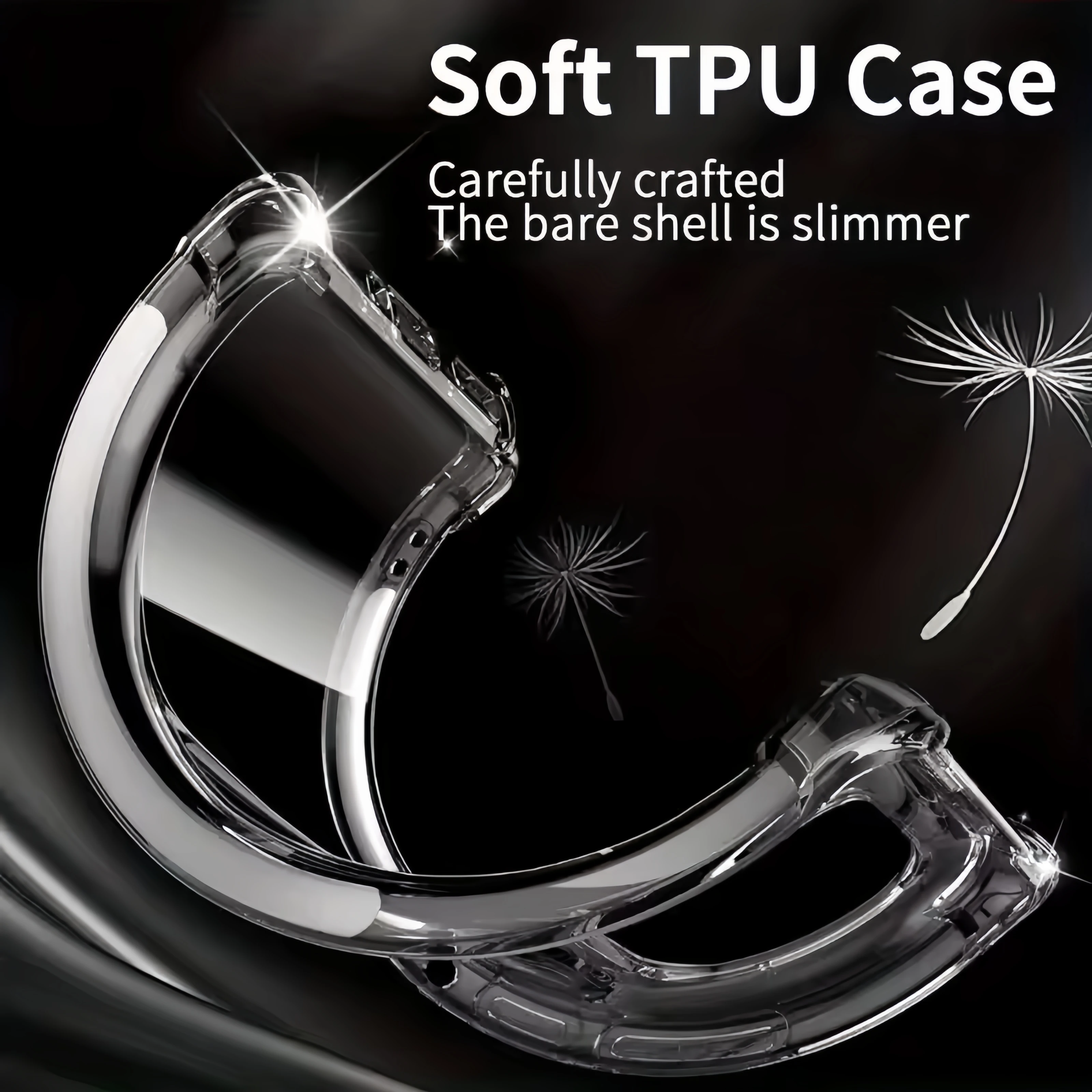 Durable Shockproof Silicone Phone Case with Clear Protective Cover