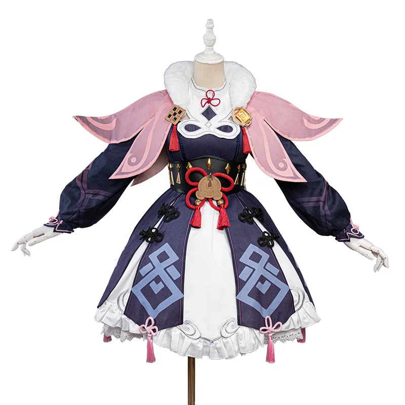 Jogo genshin impacto yunjin cosplay traje de alta qualidade atividade festa  role play roupas femininas tamanhos S-XL - AliExpress