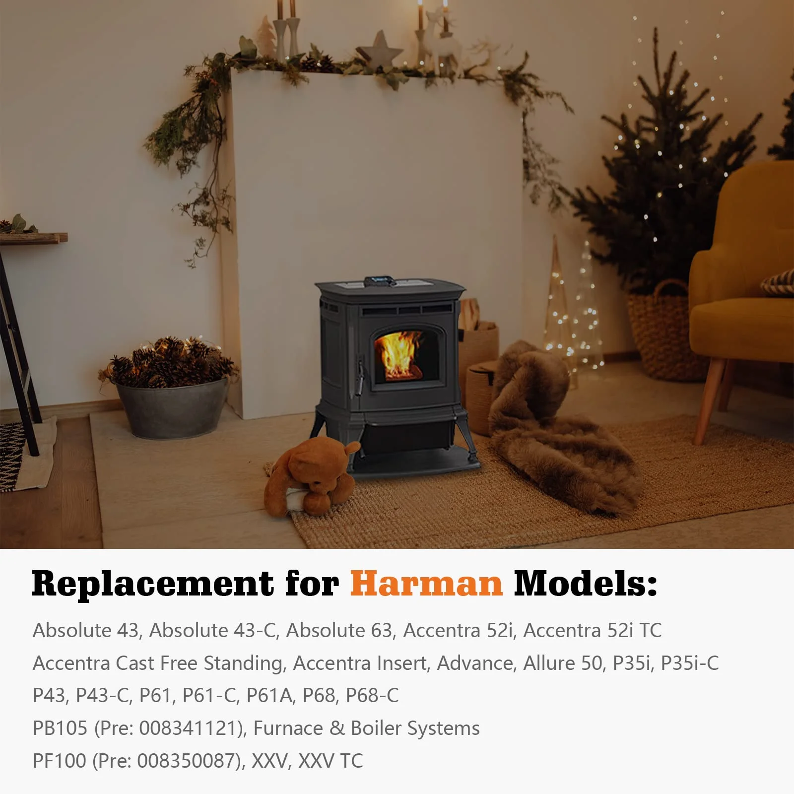 Pellet Stove Igniter Parts Replacement for Harman Stoves, 306W Ignitor Hod  Rod - Aliexpress