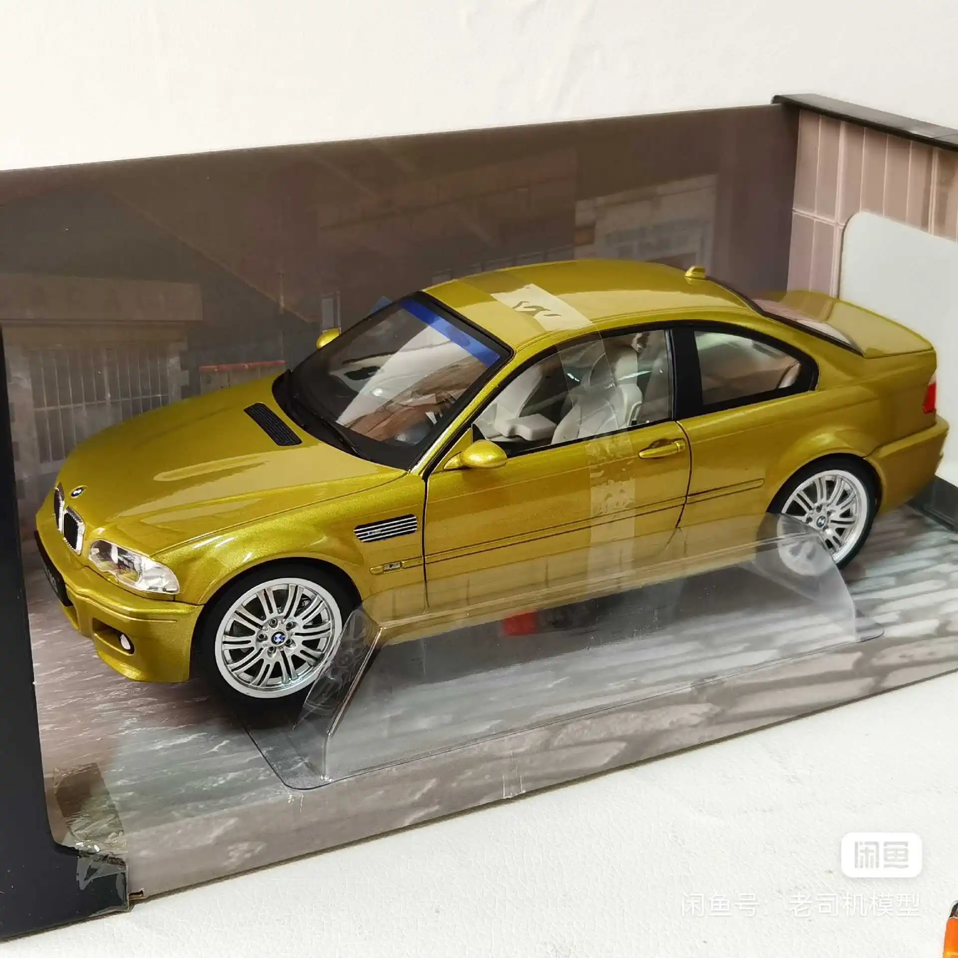 Diecast-SOLIDO-1-18-Scale-BMW-E46-M3-2000-Collectible-Toy-Gift-Souvenir ...