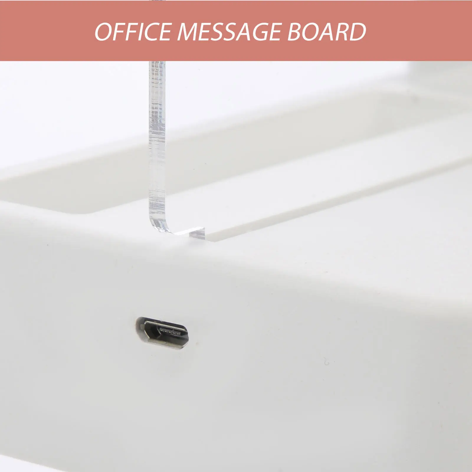 아크릴 메시지 보드, 가정, 사무실, 주방, 레스토랑, 호텔, 웨딩 파티, 데스크탑용 투명 지울 수 있는 메모 보드