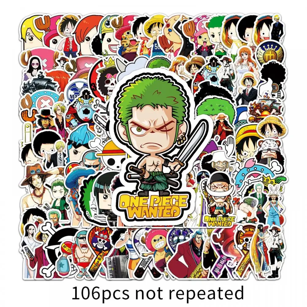 RORONOA ZORO STICKERS / ONE PIECE STICKERS/MONKEY D LUFFY STICKERS