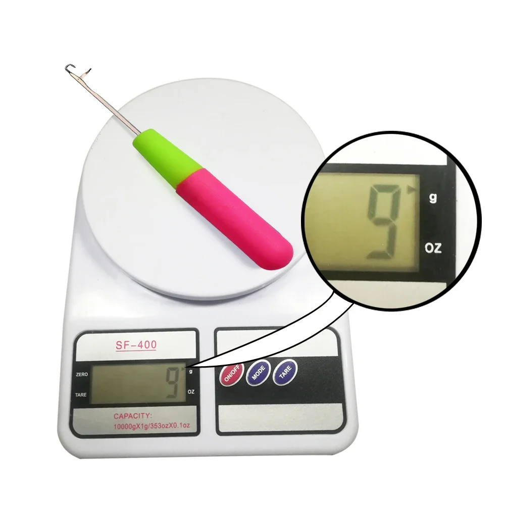 Latch Crochet Hook Needle Plastic Knitt For Making Jumbo Braiding Dreadlock Hair Tools Weaving Dreadlock Extension