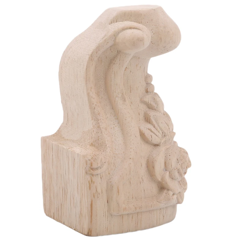 Set of European Style Solid Wood Carved Furniture Legs