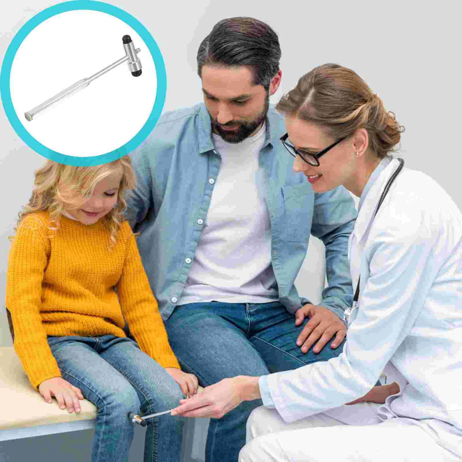 

Medical Hammer Double-headed Plexor Metal Neurological Luxury Reflex Abs Zinc Alloy