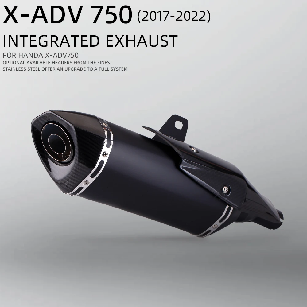 

Для Honda X-ADV 750 X ADV750 ADV 2017-2021 полная система глушитель выхлопной трубы мотоцикла Модифицированная трубка для глушителя Соединительная труба