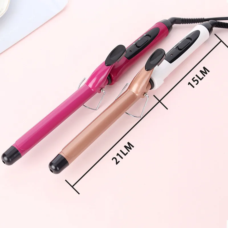 Hair Curler 1PC 9mm 13mm 22mm Electric Curling Iron Hair Waver Pear Flower Cone Curling Wand Styling Tool 2#