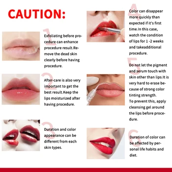 BB Lips Ampoule Serum Starter Set Semi-Permanent BB Lip Gloss Tinted Pigment Lasting Moisturizing For Lip Care Glow Free Shiping 3