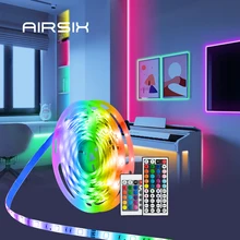 

LED Light Strips Bluetooth WIFI Controller Flexible RGB 5050 Decoration Back Lights Lamp Night Light Luminous String For Bedroom