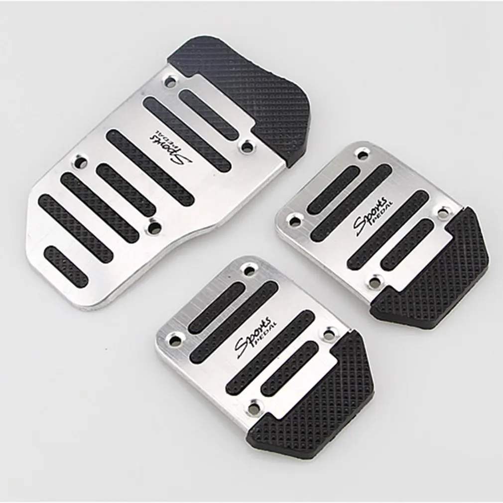

2023 Universal Aluminum Manual Transmission Car Non-slip Pedal Manual Car Brake Clutch Accelerator Alloy Antiskid Foot Treadle