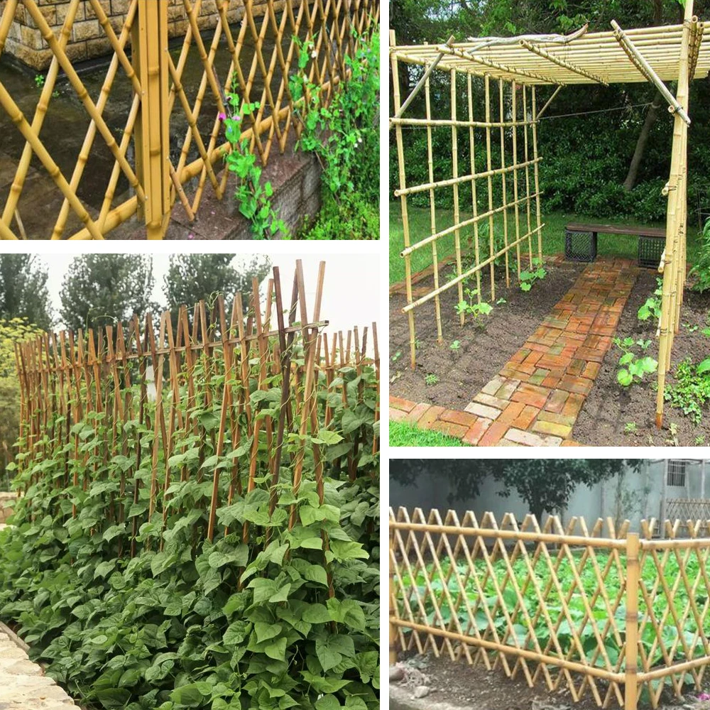 2 ft. x 5/16 in. Natural Bamboo Eco-Friendly Garden Plant Stakes for Climbing Support (100-Pack)