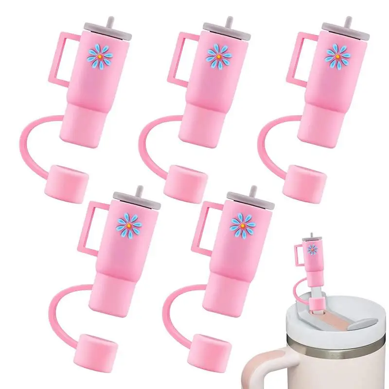 

Straw Cover Caps For Stanleys Cup Stanleys Cup Straw Protectors For Stanleys Cups Straws Outdoor Home Kitchen Party Decor Straw