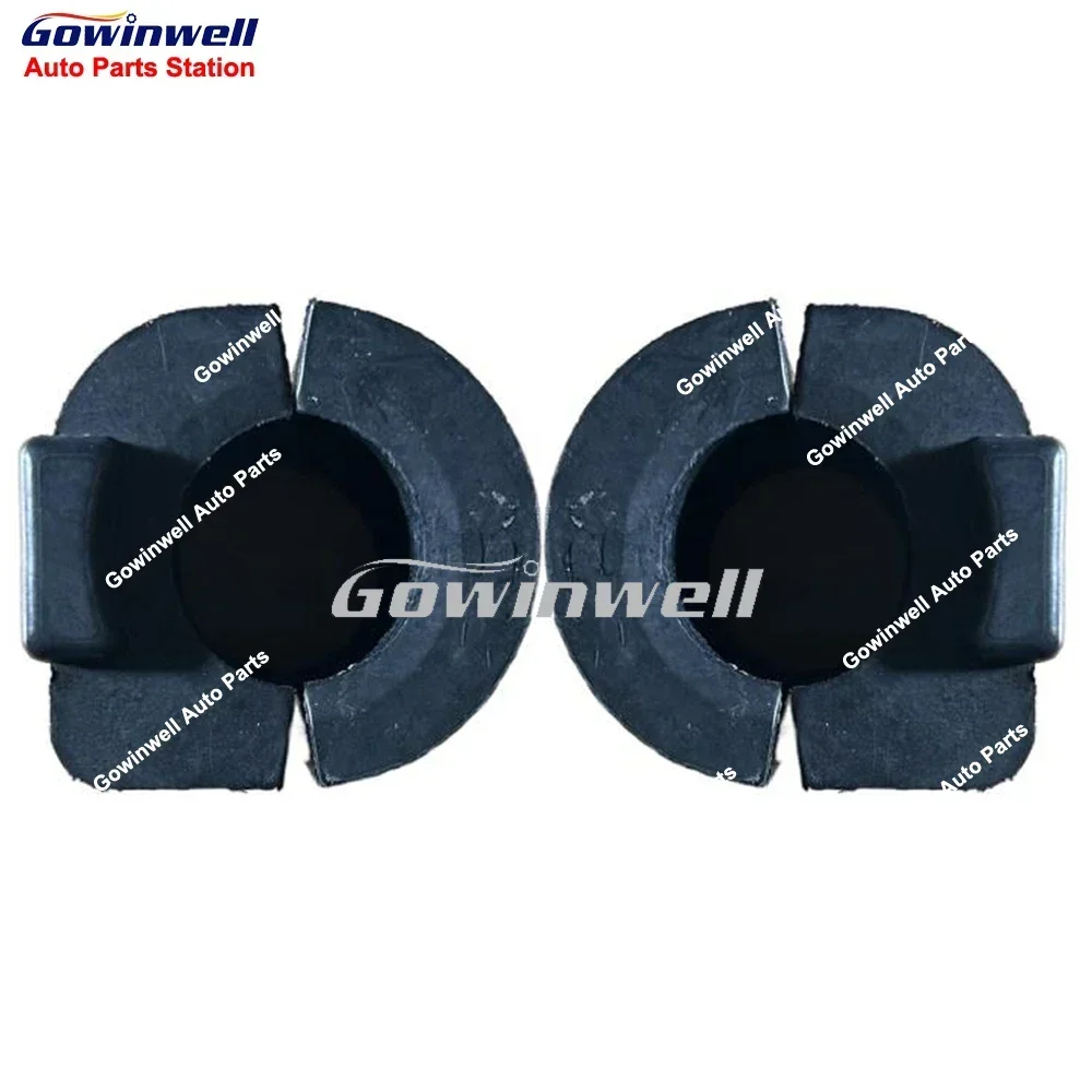 2pcs 프론트 스태빌라이저 바 고정 고무 지지 부싱 스태빌라이저 바 부싱 키트 테슬라 모델 X 2016-2020 1027302-00-A