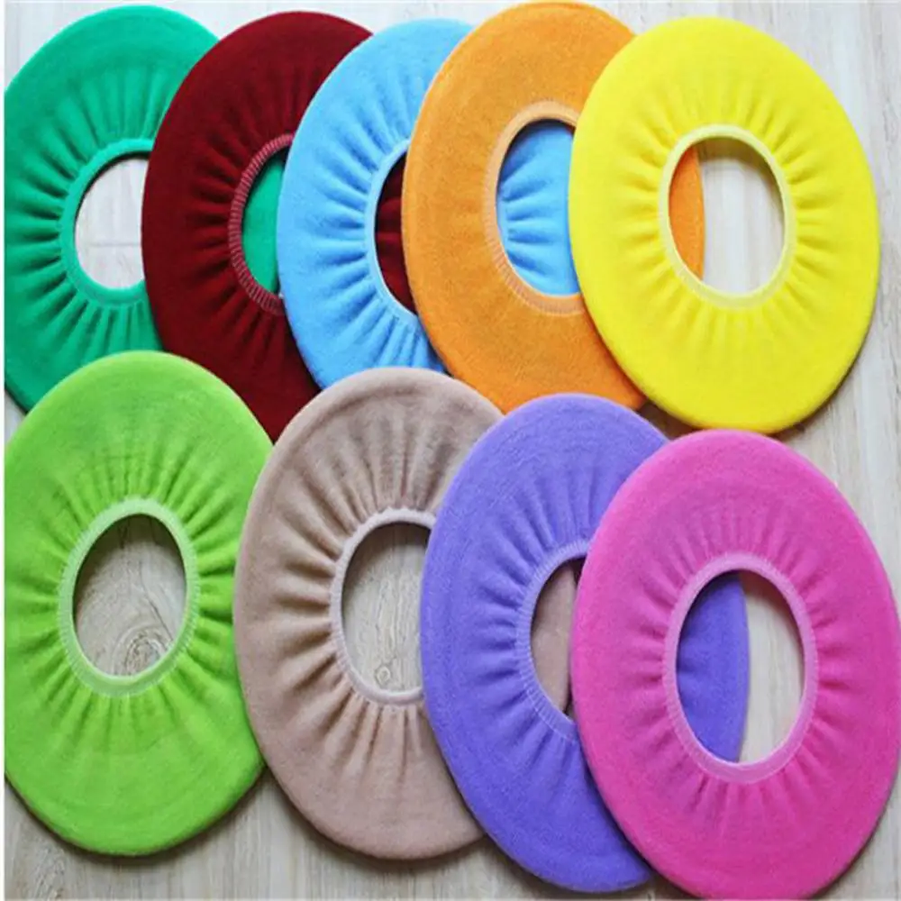 Washable Seat Case Warm Toilet Lid Cover Pads Bathroom Accessories Toilet Seat Cover Colorful Closestool Mat Wc Cloth Home Decor 6
