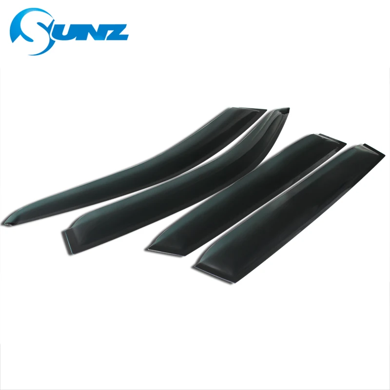 Window Visor Tape-On Weathershields Sun Rain Guard Car Door Visor for Toyota Rav4 Rav-4 1996 1997 1998 1999 2000