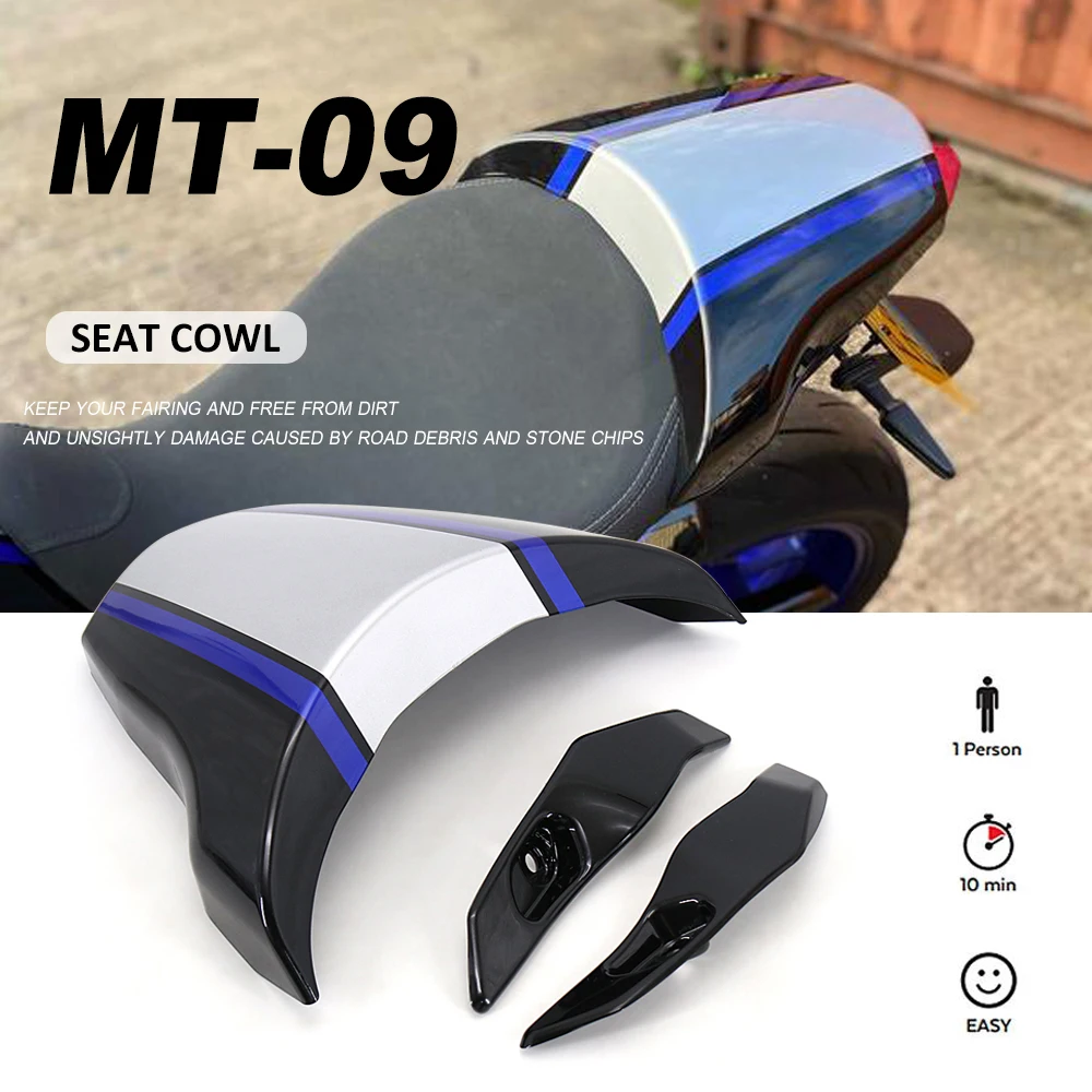 

New For YAMAHA MT-09 MT09 MT 09 Seat Cover Rear Passenger Seat Cowl Hump Fairing Motorcycle Accessories mt09 2021 2022 2023