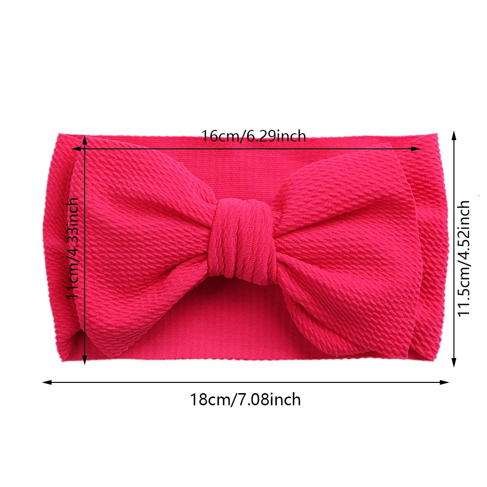 4pcs Valentine’s Day Baby Headbands 5