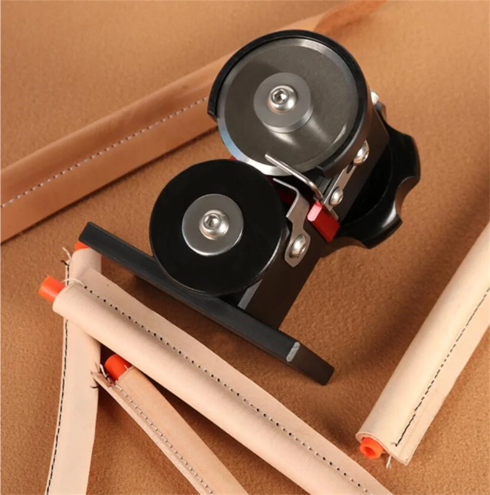 

RCIDOS HC4 Leather Tote Bag Bandage Cutting Machine,DIY Leather Strap Splitter Trimming Machine,Max Cut 4MMThick