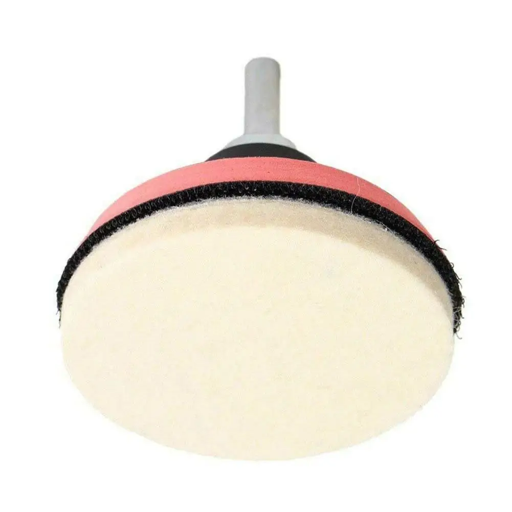 Glass Polishing Windscreen Scratch Remover Felt Pad Cleaning Scratch Removal Polishing Backing Pad Windowshield Kit