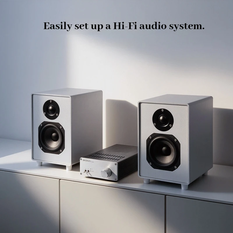 CHUBAN PA-402FT Sanyo 후막 블루투스 앰프, HiFi 오디오파일 등급, 고출력 30W*2, 홈 오디오 시스템, 무손실 오디오