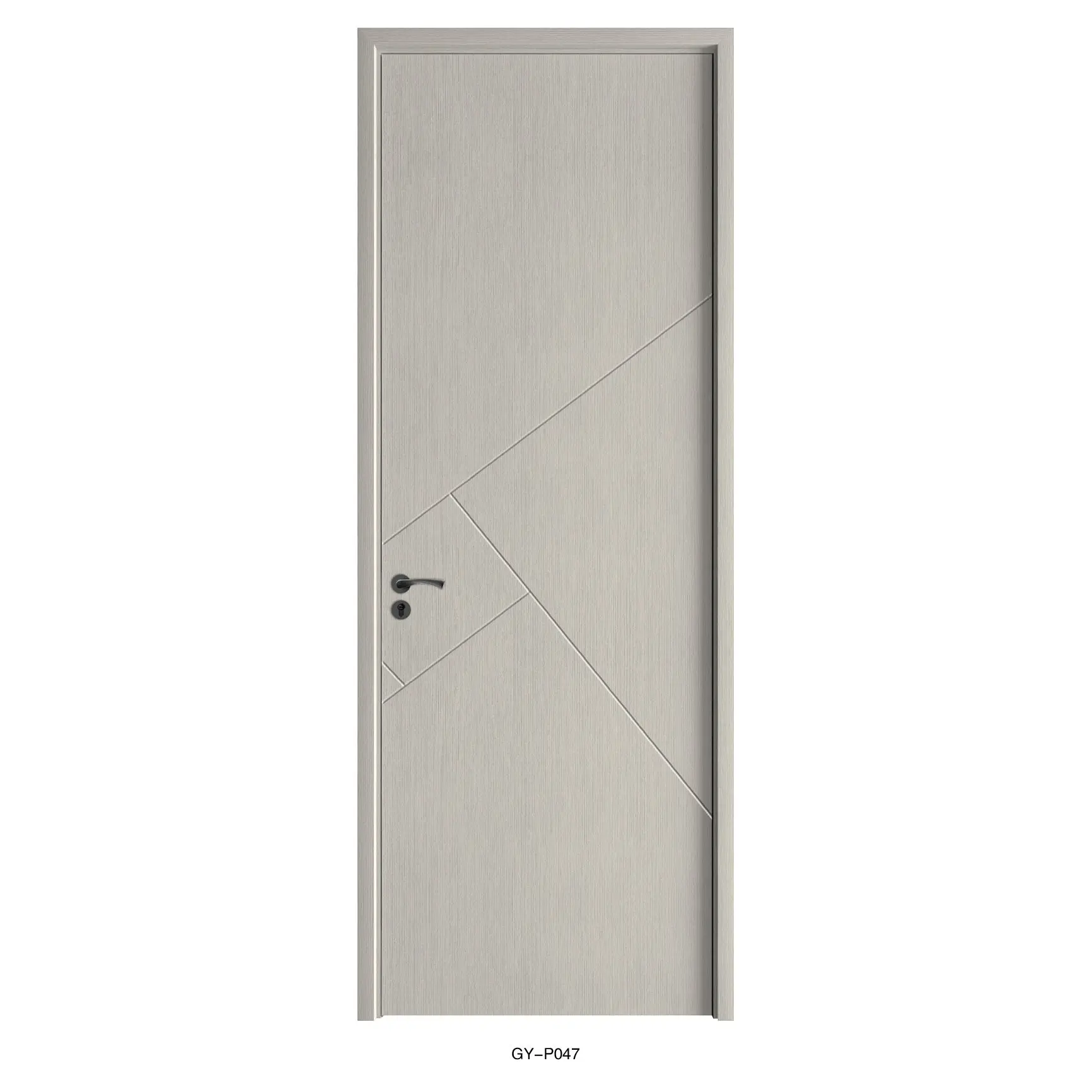 Hot Selling House Use Modern Slab Bedroom Doors Internal Door Wooden Waterproof Interior Painting Door For Houses 3