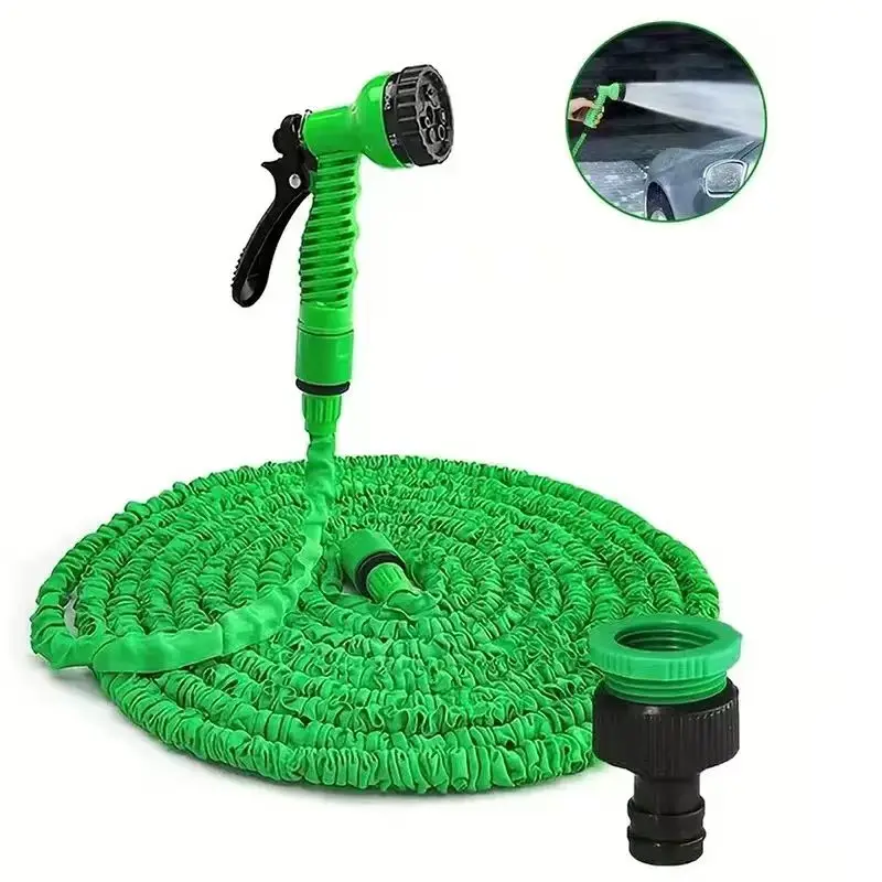 Water Gun Nozzle Many Pattern Garden Water Gun Hose Nozzle Mutifunctional Household Car Washing Yard Water Sprayer Pipe Tube Nozzle SprinkleTools