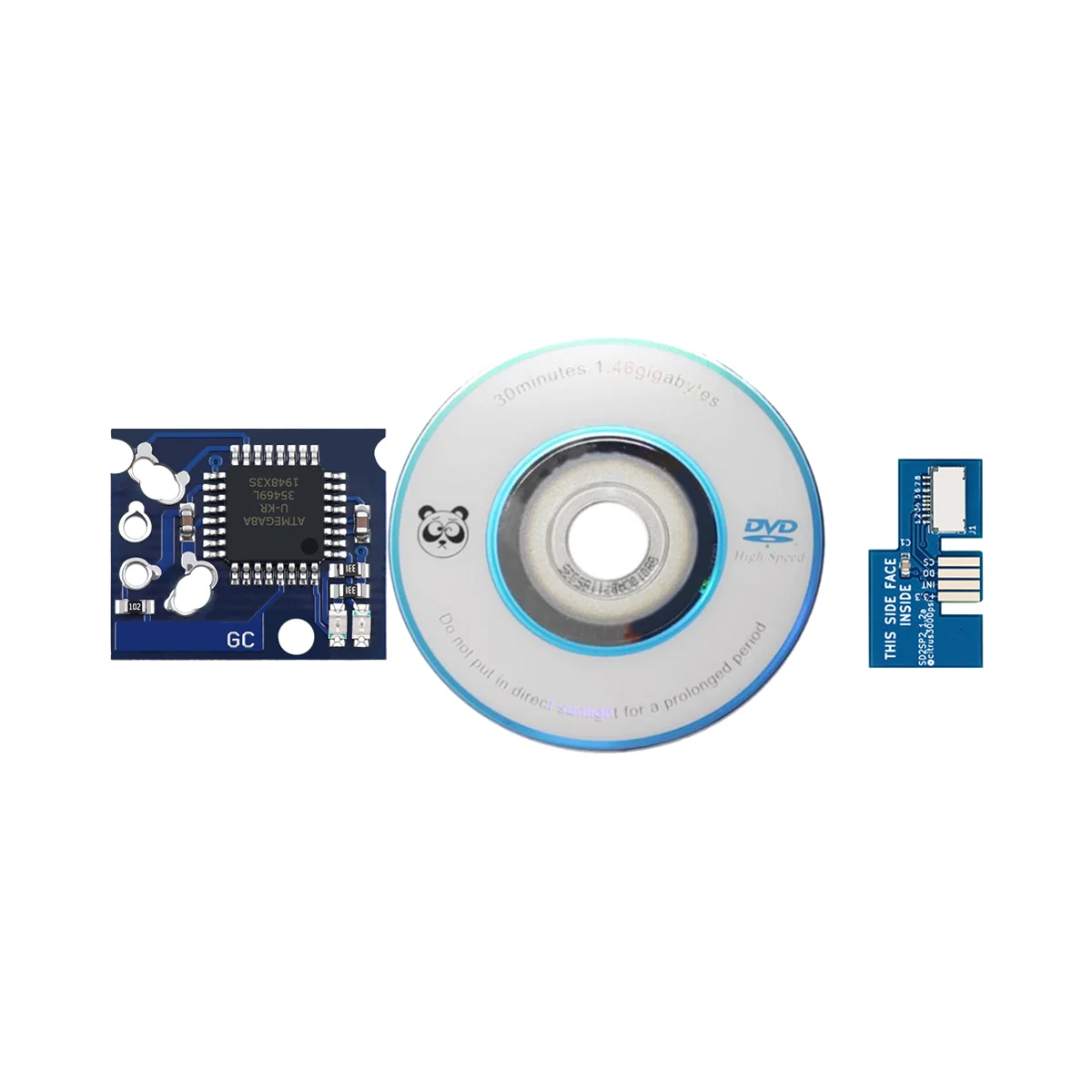 Per Xeno Gc Lettura Diretta Modchip + Adattatore Sd2Sp2 + Cd Pal Per Ngc Nintendo Gamecube(Pal Cd)