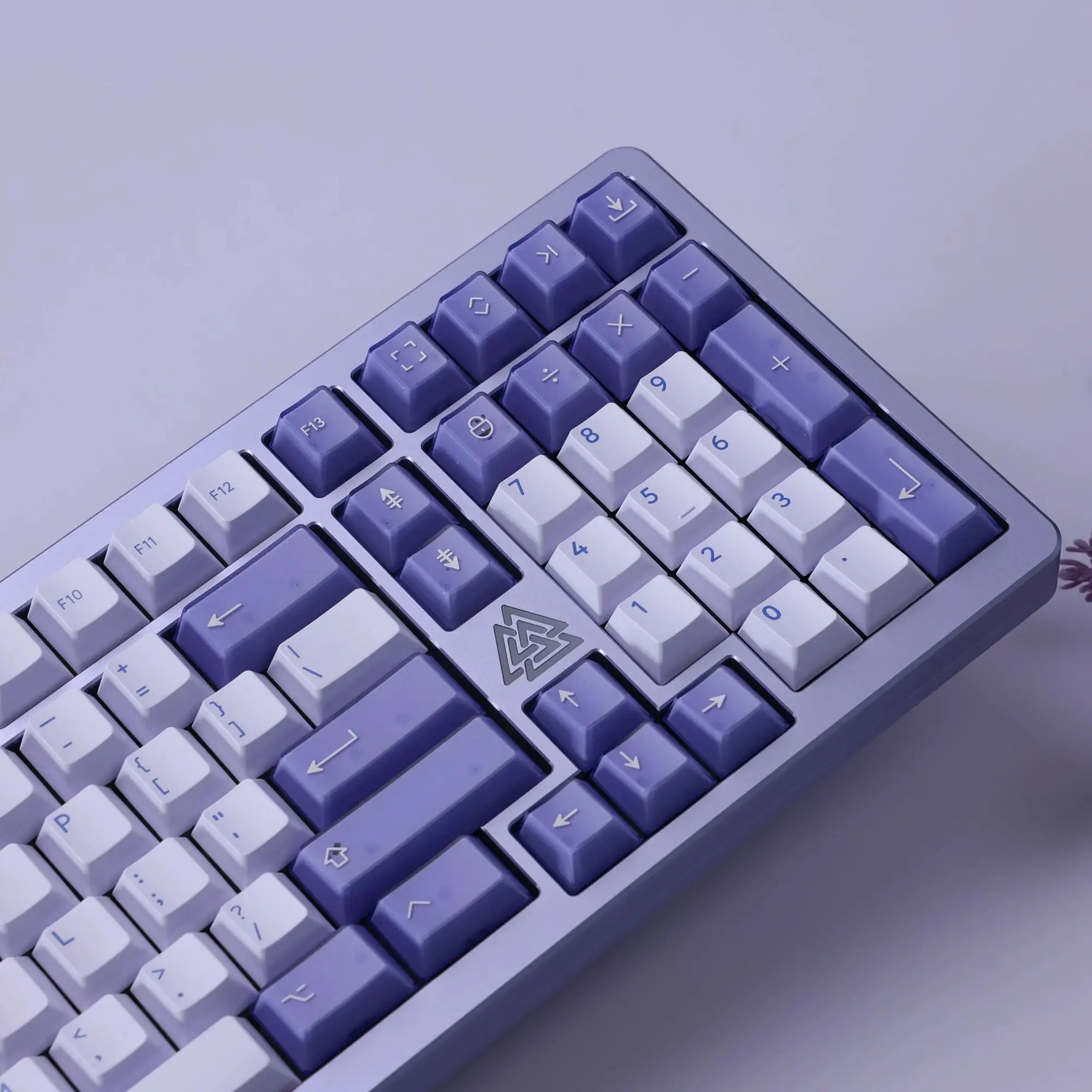 [기본 키트] PBTfans 페어리 체리 프로필, MX 스타일 키캡, KBDfans