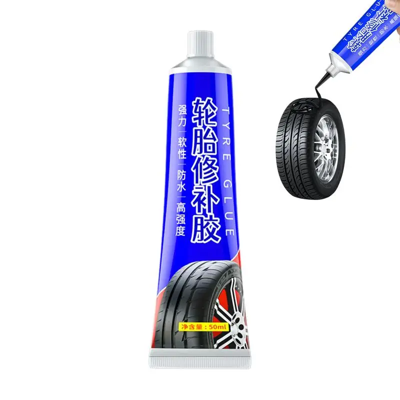 30ml 50ml universal super glue tire sealant tire repair glue 50ml  Tire Patch Plug Sidewall Repair Glue Non Corrosive Adhesive Instant Bond Leather Universal Car Tire Repairing Glues