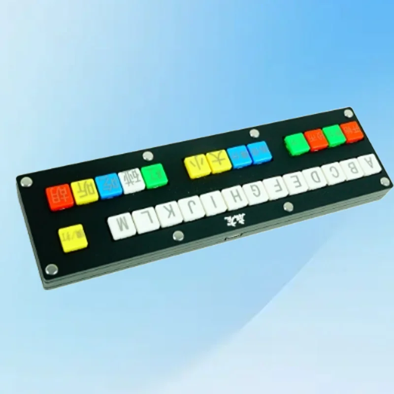레트로 PC 마작용 미니 USB 아케이드 컨트롤러. 프리미엄 오므론 스위치로 맞춤 제작되어 진정한 게임 경험을 선사합니다.