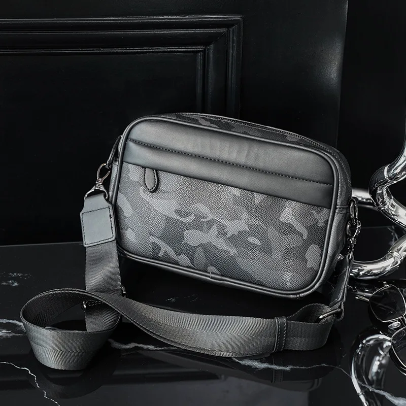 Fashion Camouflage Small Crossbody Bags for Men bag Casual Shoulder Bags Man Messenger Bag Fashion Male Purse Women Sling Pack