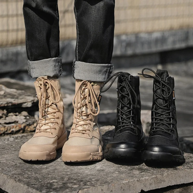 Men Tactical Work Boots 4