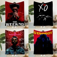 The Weeknd XO Minimalist Poster Printed Blanket Picnic Blankets Warm Blanket Soft and Comfortable Home Travel Birthday Gift 1